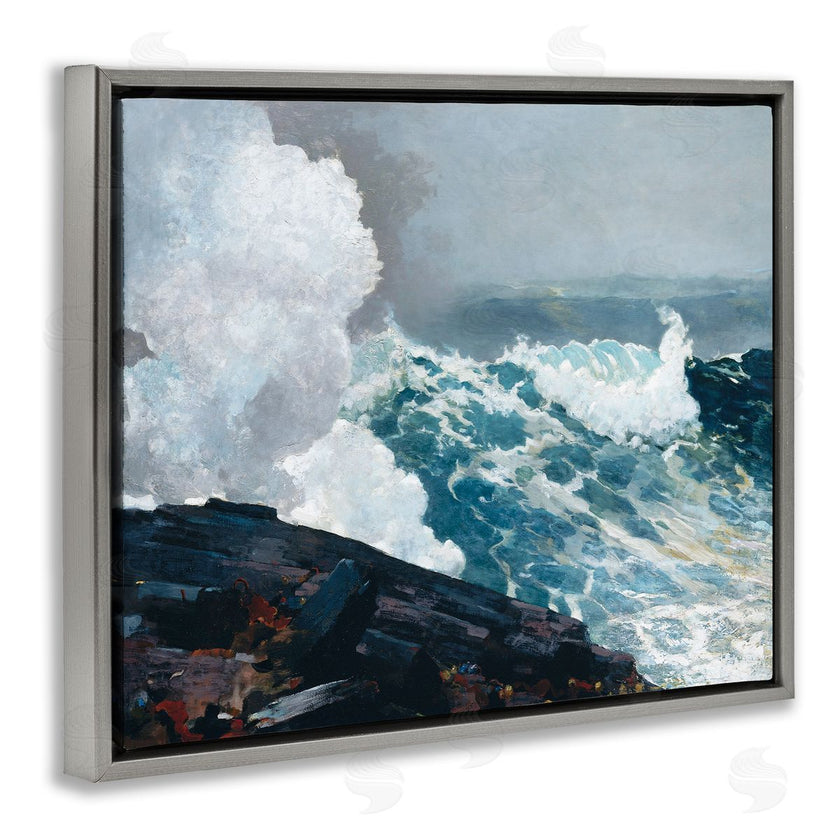Winslow Homer | Ocean Waves & Cliffs