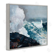 Winslow Homer | Ocean Waves & Cliffs