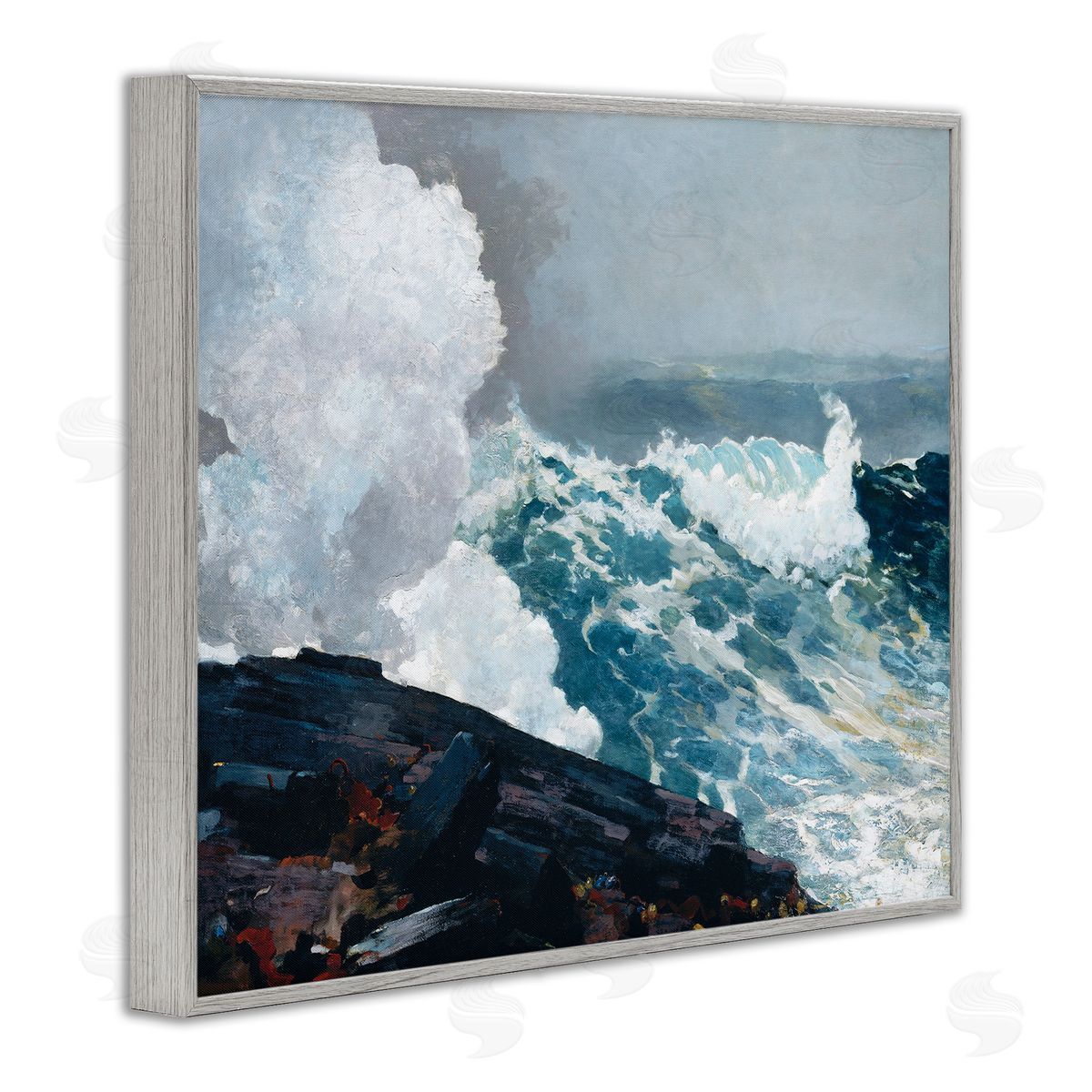 Winslow Homer | Ocean Waves & Cliffs