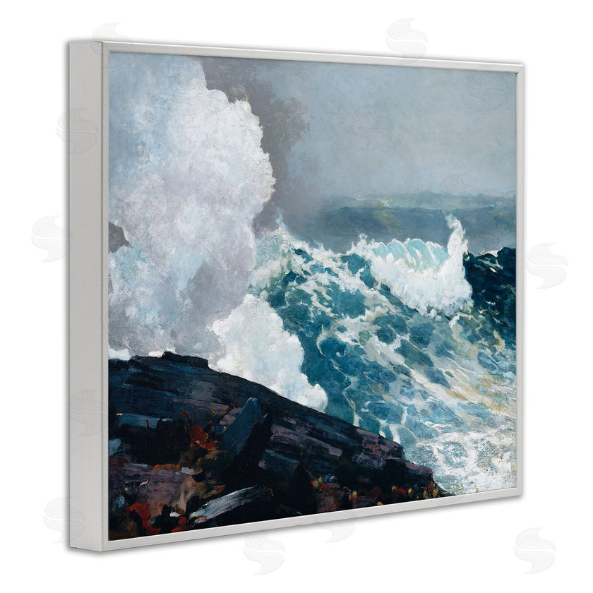 Winslow Homer | Ocean Waves & Cliffs
