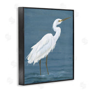 Michael Willett | Egret in Shallow Water
