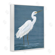 Michael Willett | Egret in Shallow Water