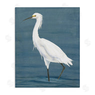 Michael Willett | Egret in Beach Shore