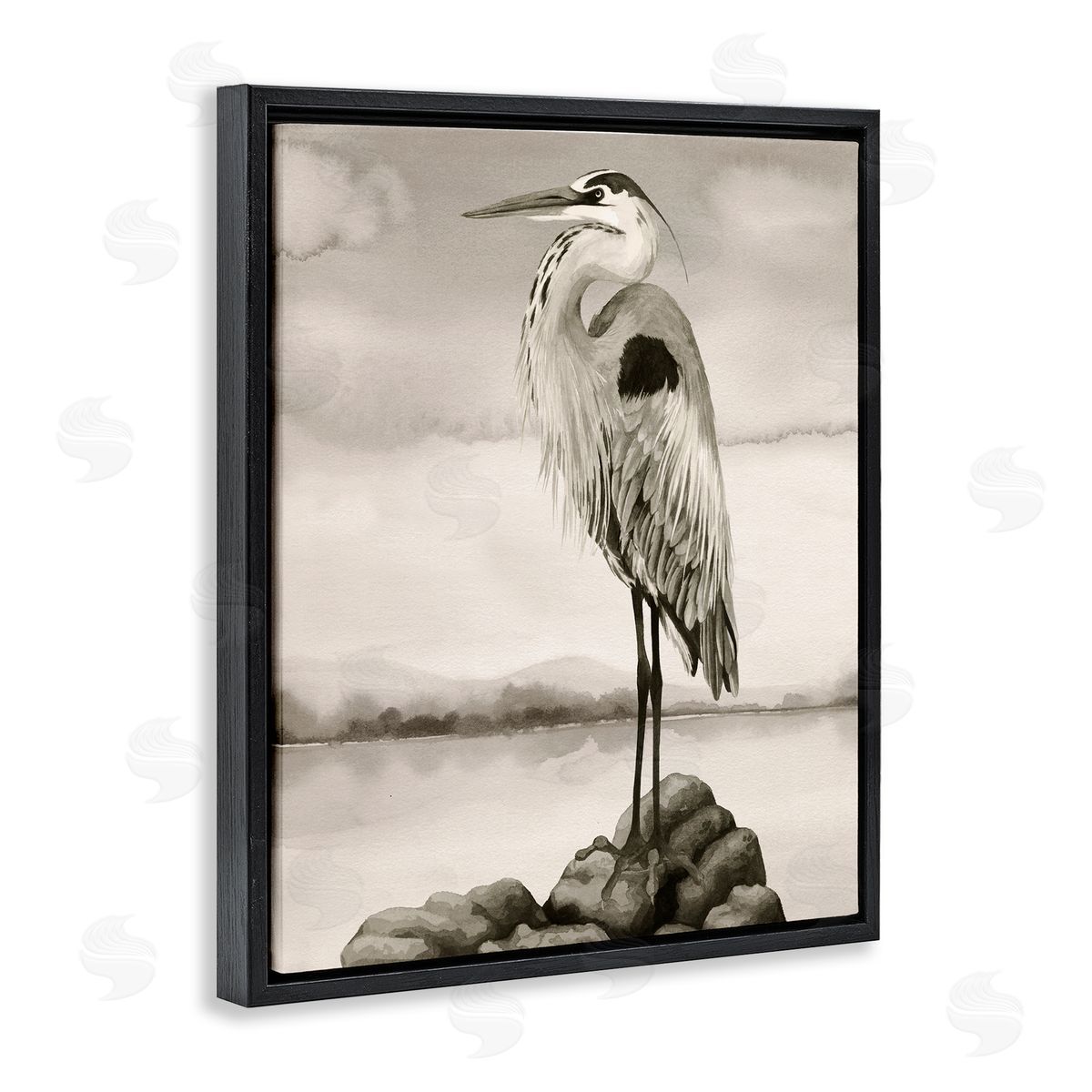 Grace Popp | Grey Heron Perched