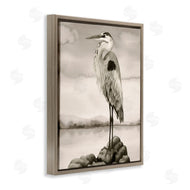Grace Popp | Grey Heron Perched