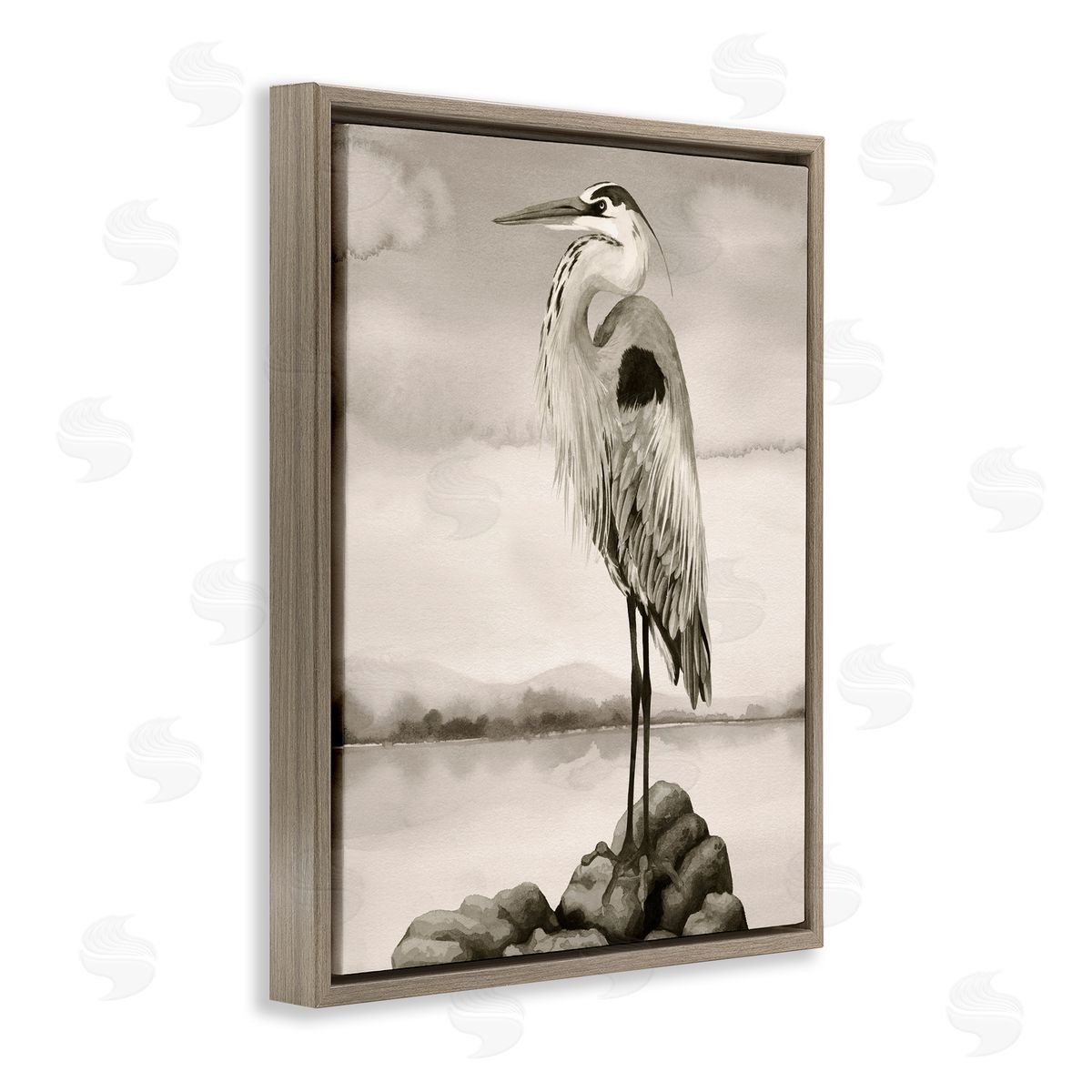 Grace Popp | Grey Heron Perched