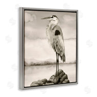 Grace Popp | Grey Heron Perched