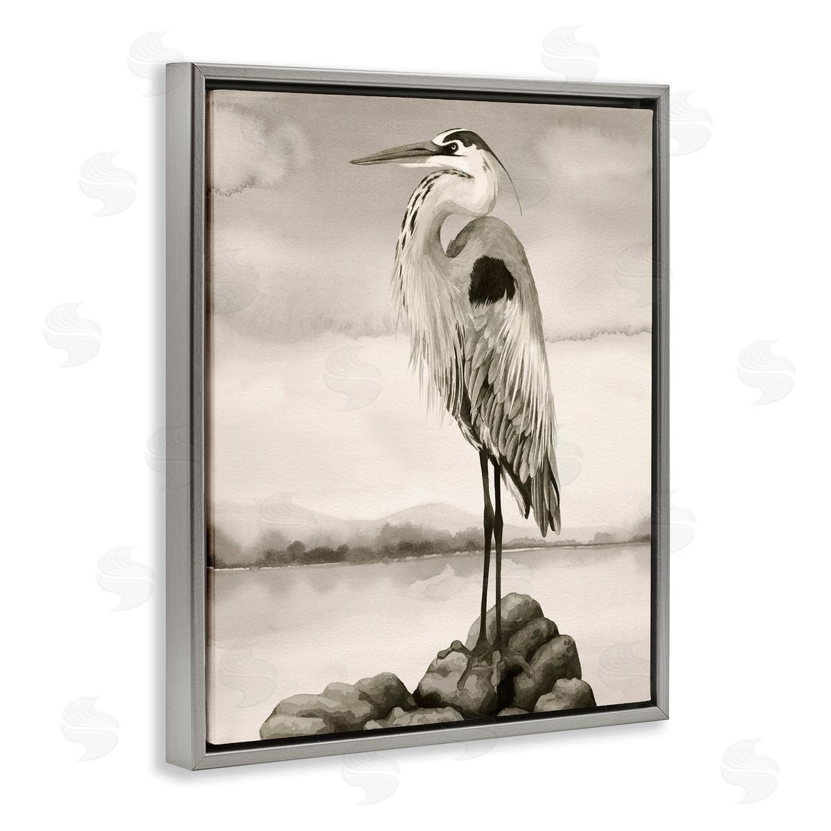 Grace Popp | Grey Heron Perched