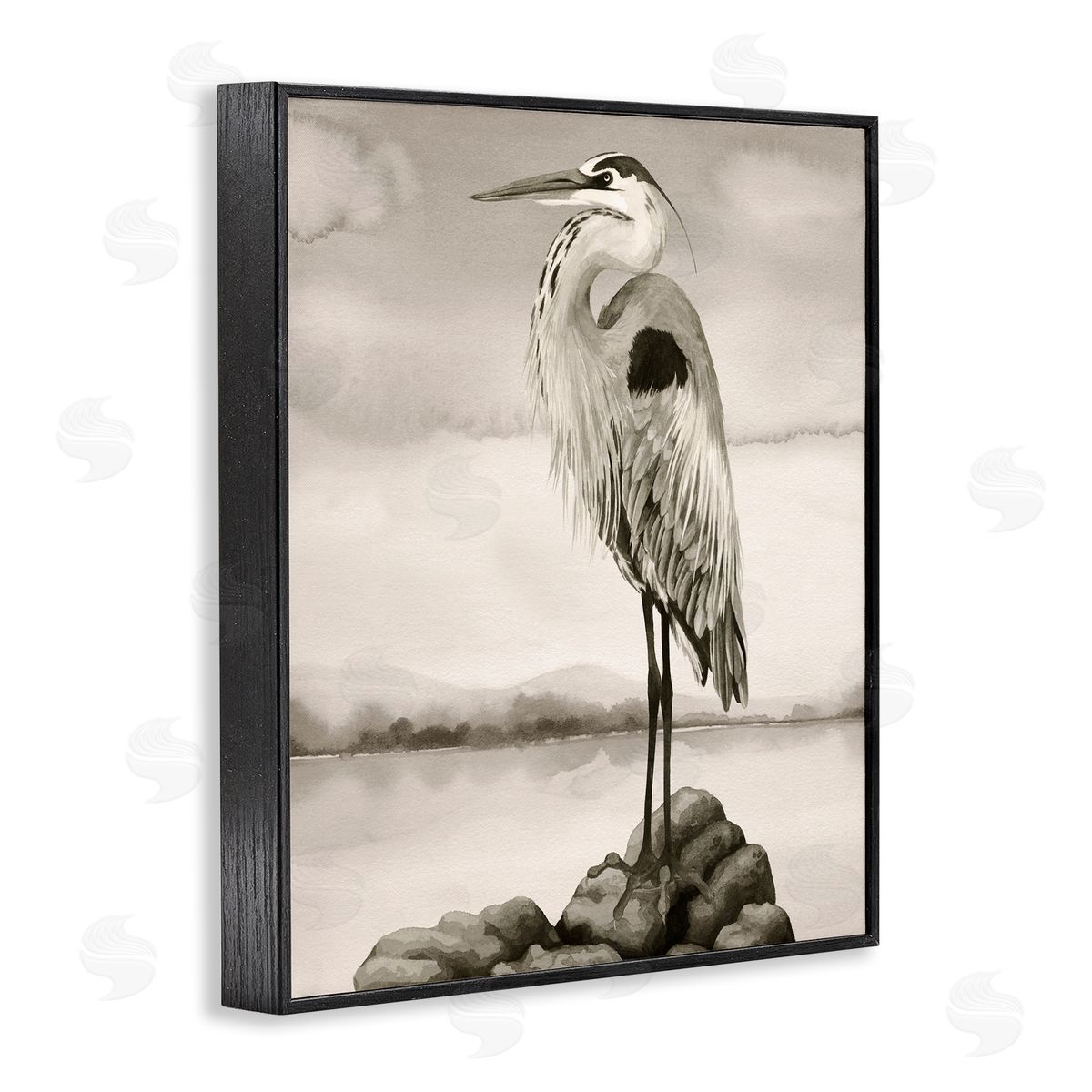 Grace Popp | Grey Heron Perched