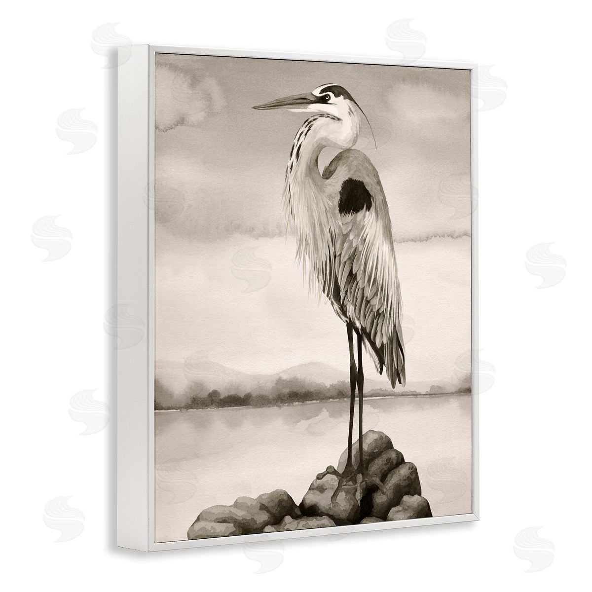 Grace Popp | Grey Heron Perched