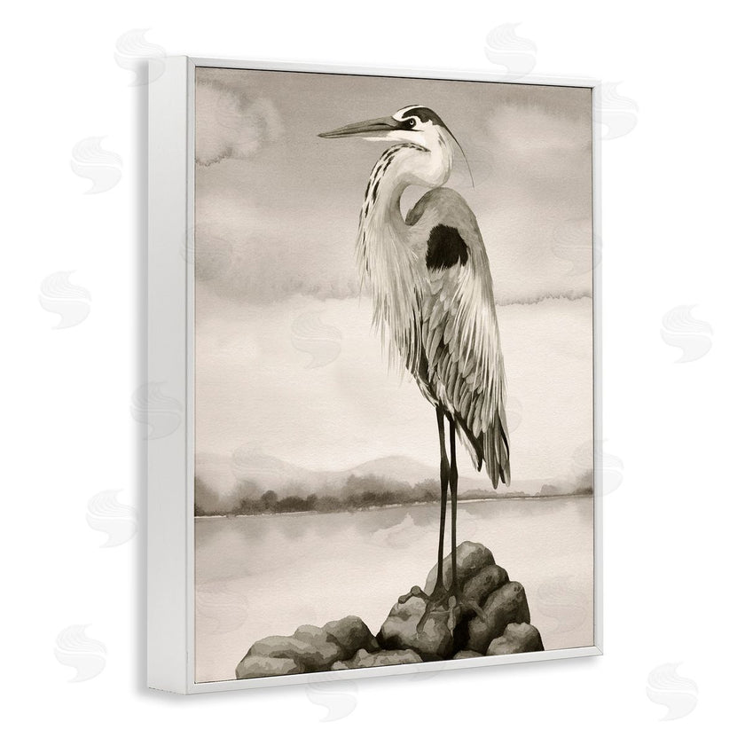 Grace Popp | Grey Heron Perched