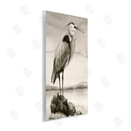 Grace Popp | Heron Perched at Sea