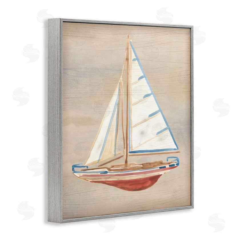 June Erica Vess | Rustic Red Boat