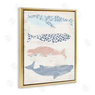 June Erica Vess | Rustic Patterned Whales