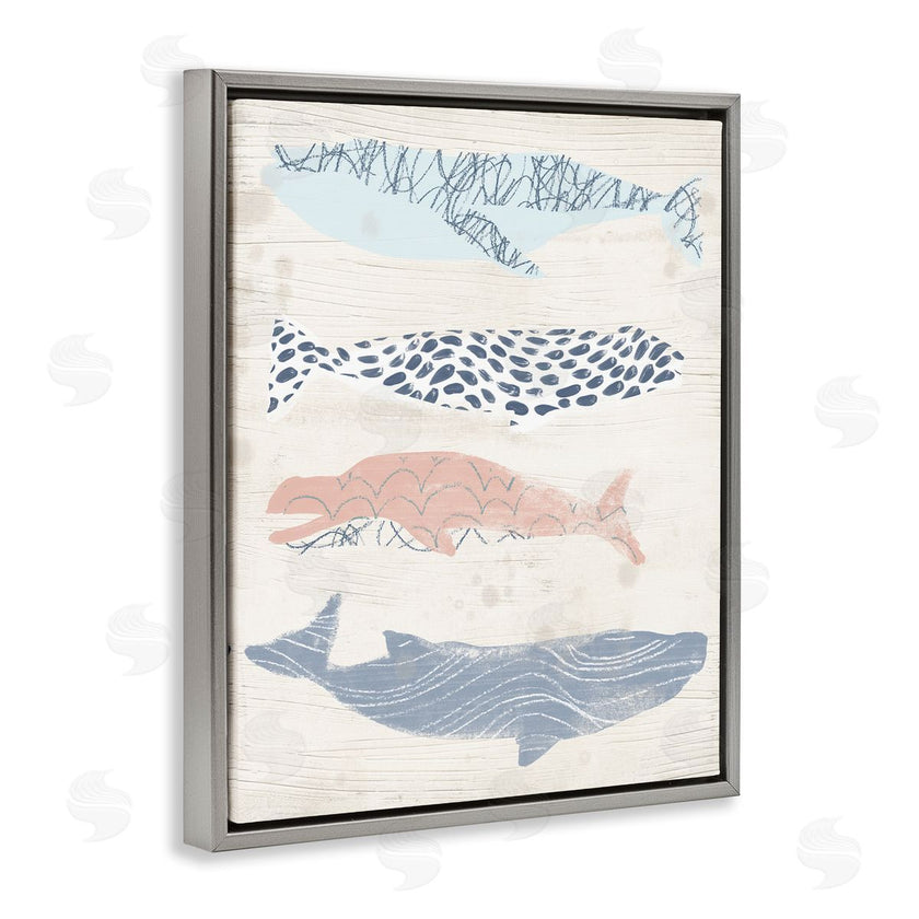 June Erica Vess | Rustic Patterned Whales