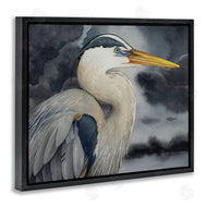 Grace Popp | Grey Heron Portrait