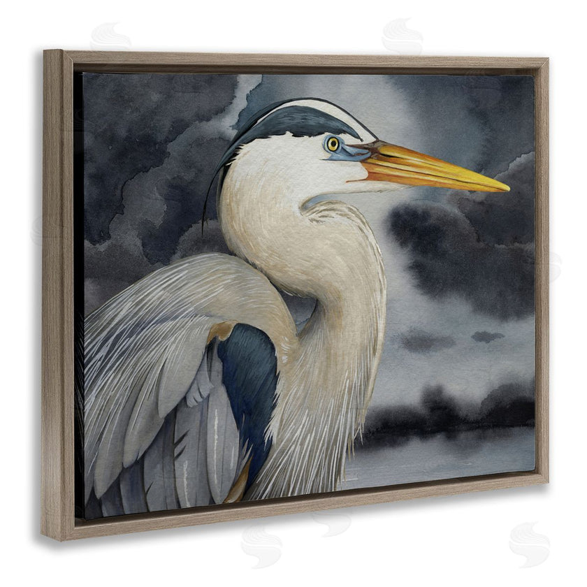 Grace Popp | Grey Heron Portrait