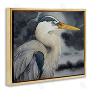 Grace Popp | Grey Heron Portrait