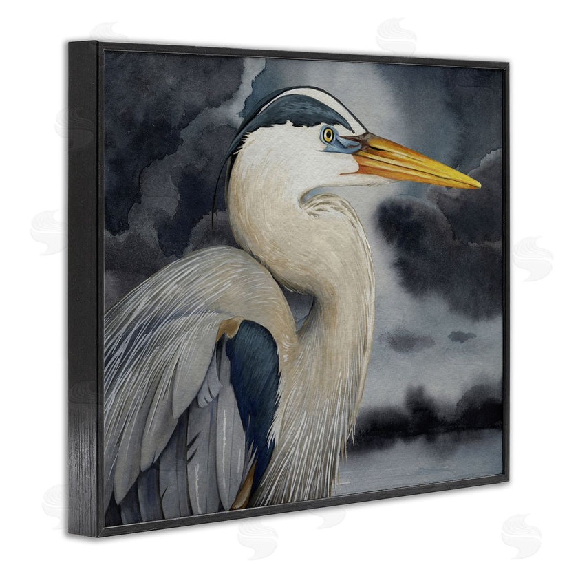 Grace Popp | Grey Heron Portrait