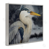 Grace Popp | Grey Heron Portrait