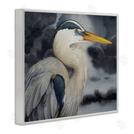 Grace Popp | Grey Heron Portrait