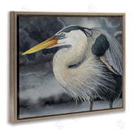 Grace Popp | Dark Heron Portrait