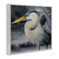 Grace Popp | Dark Heron Portrait