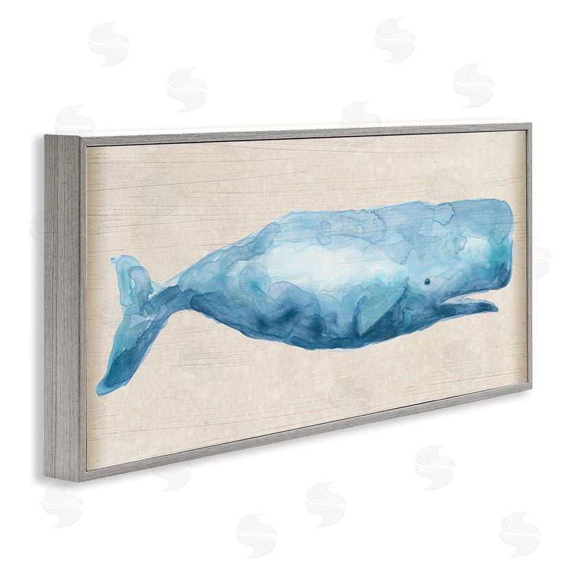 June Erica Vess | Rustic Blue Whale