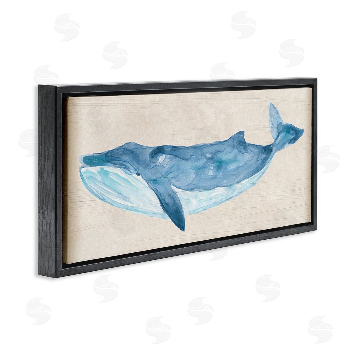 June Erica Vess | Whale on Beige