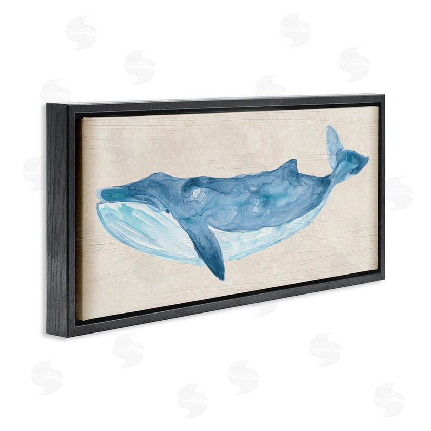 June Erica Vess | Whale on Beige