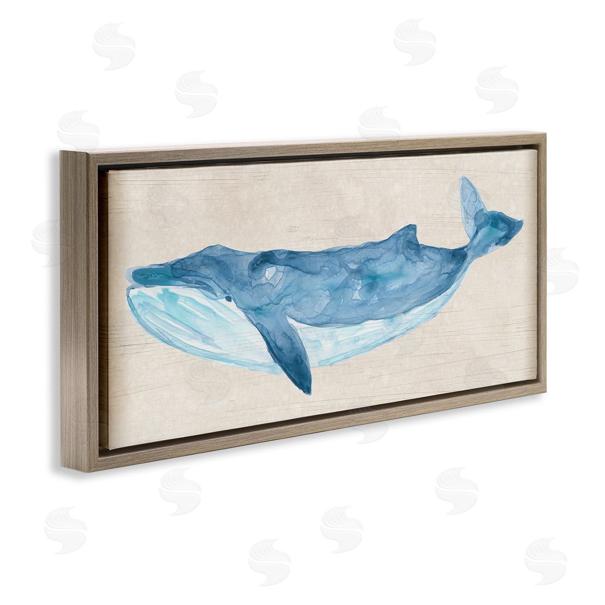 June Erica Vess | Whale on Beige