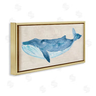 June Erica Vess | Whale on Beige