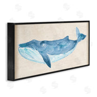 June Erica Vess | Whale on Beige