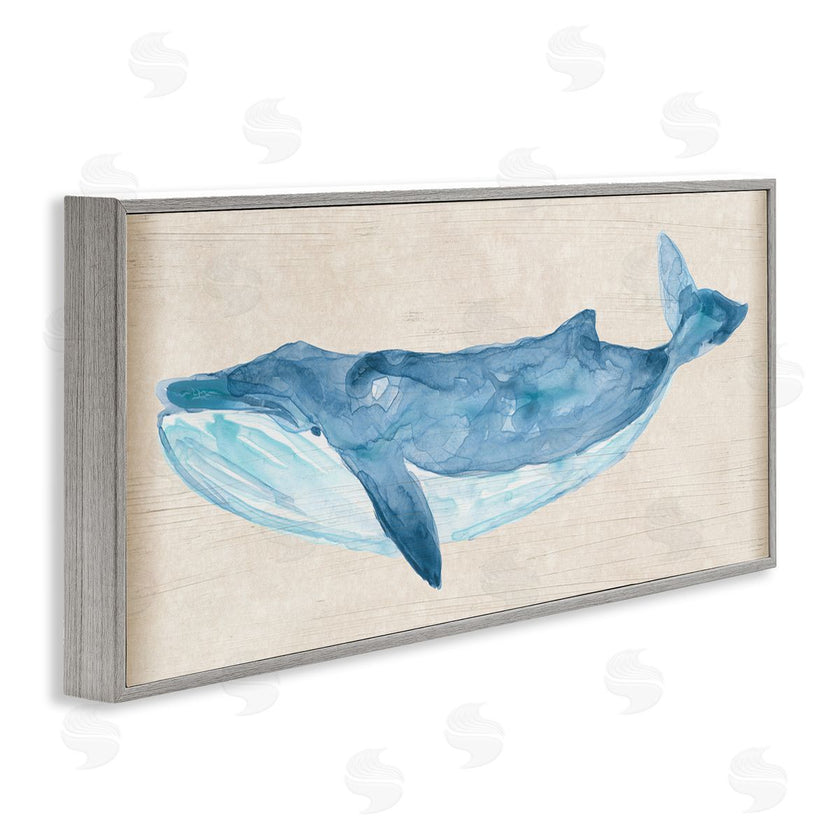 June Erica Vess | Whale on Beige