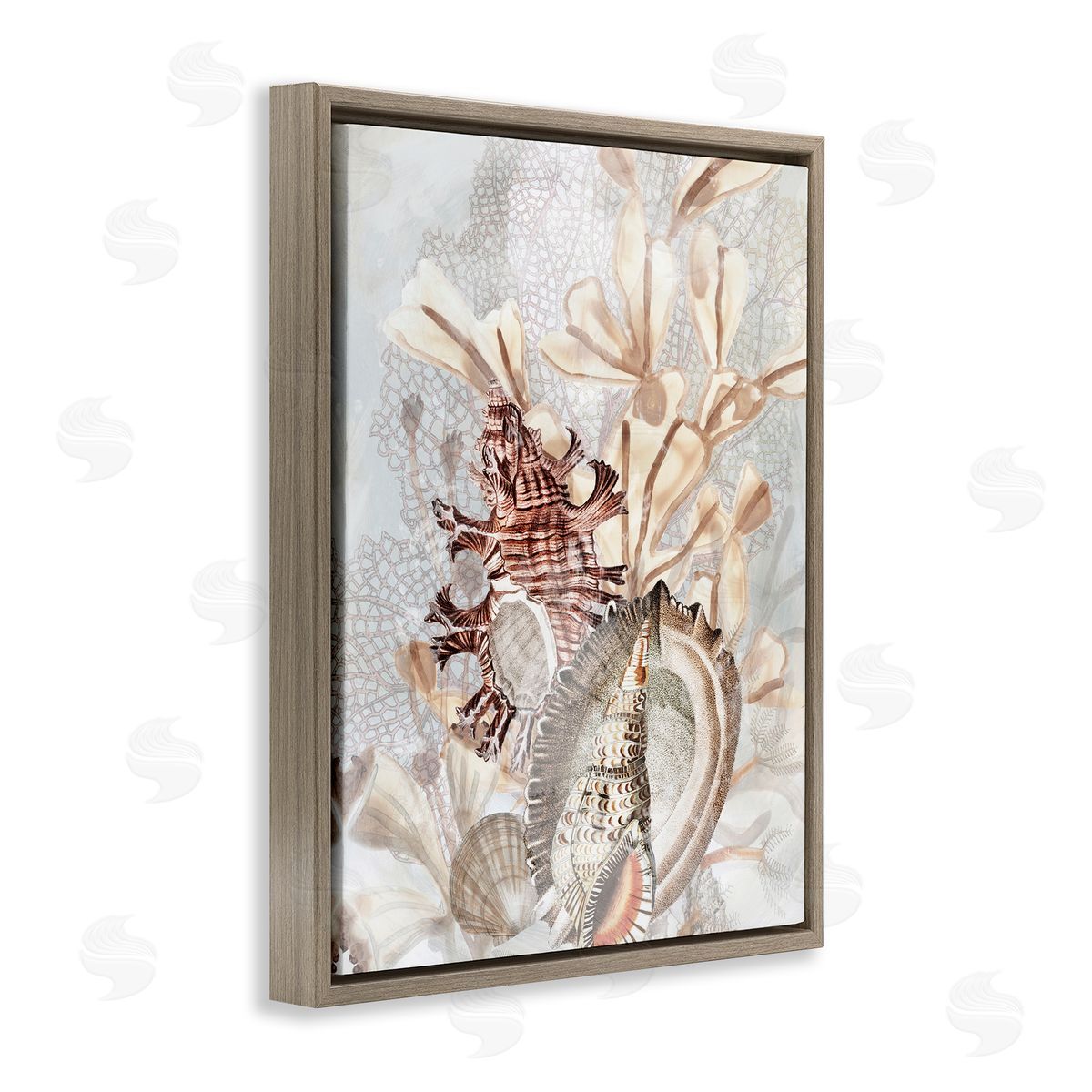June Erica Vess | Beige Mixed Seashells