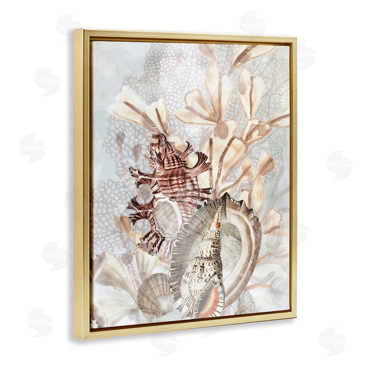 June Erica Vess | Beige Mixed Seashells