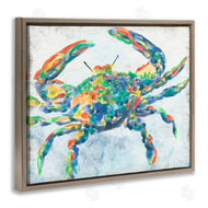 June Erica Vess | Abstract Hued Crab