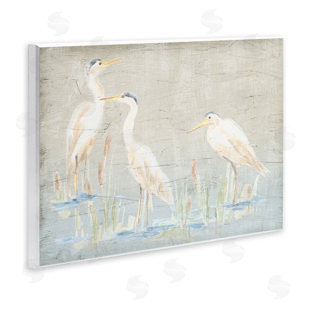 June Erica Vess | Rustic Nautical Herons
