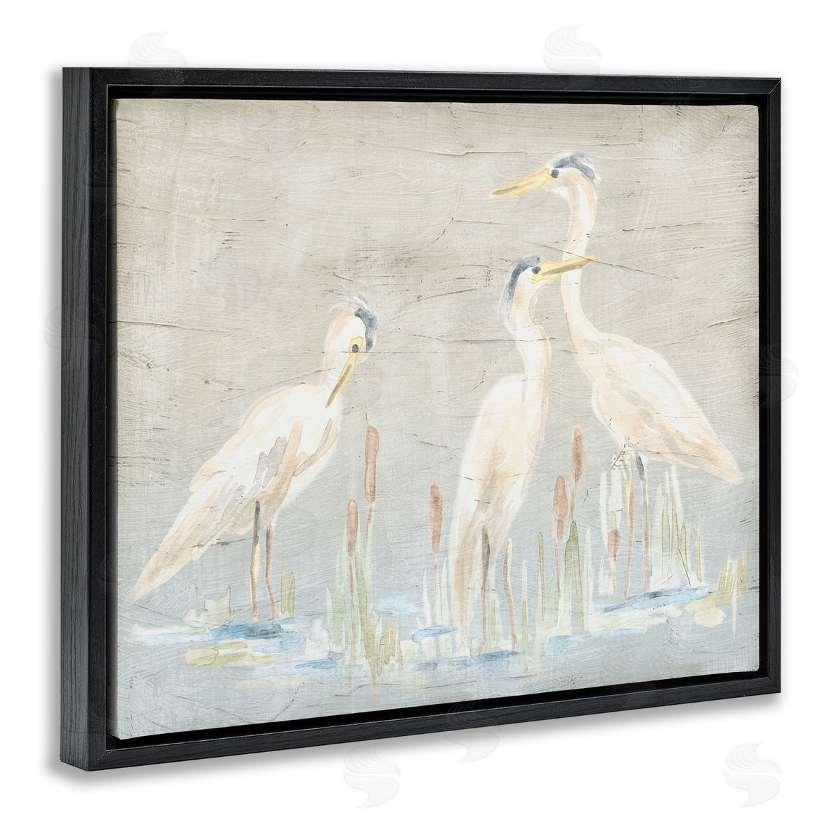 June Erica Vess | Rustic Herons Scene