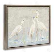 June Erica Vess | Rustic Herons Scene
