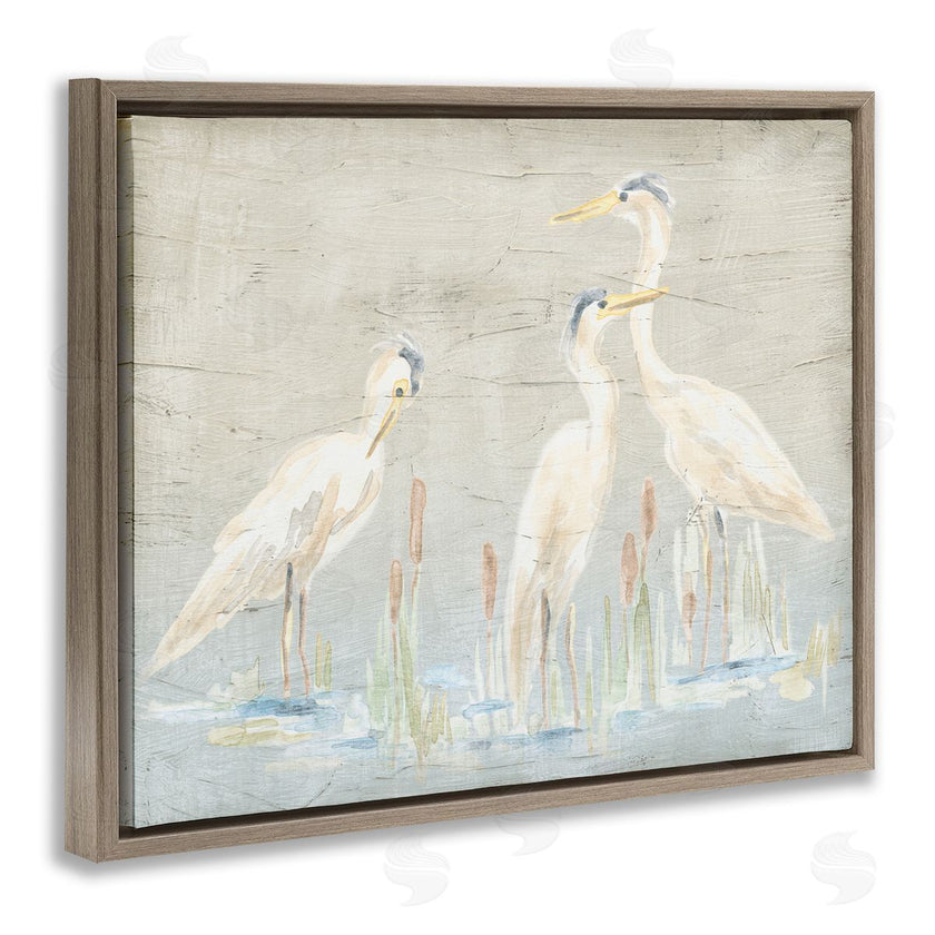 June Erica Vess | Rustic Herons Scene