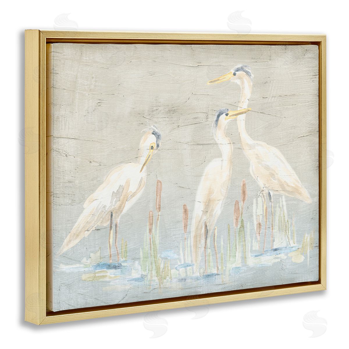 June Erica Vess | Rustic Herons Scene