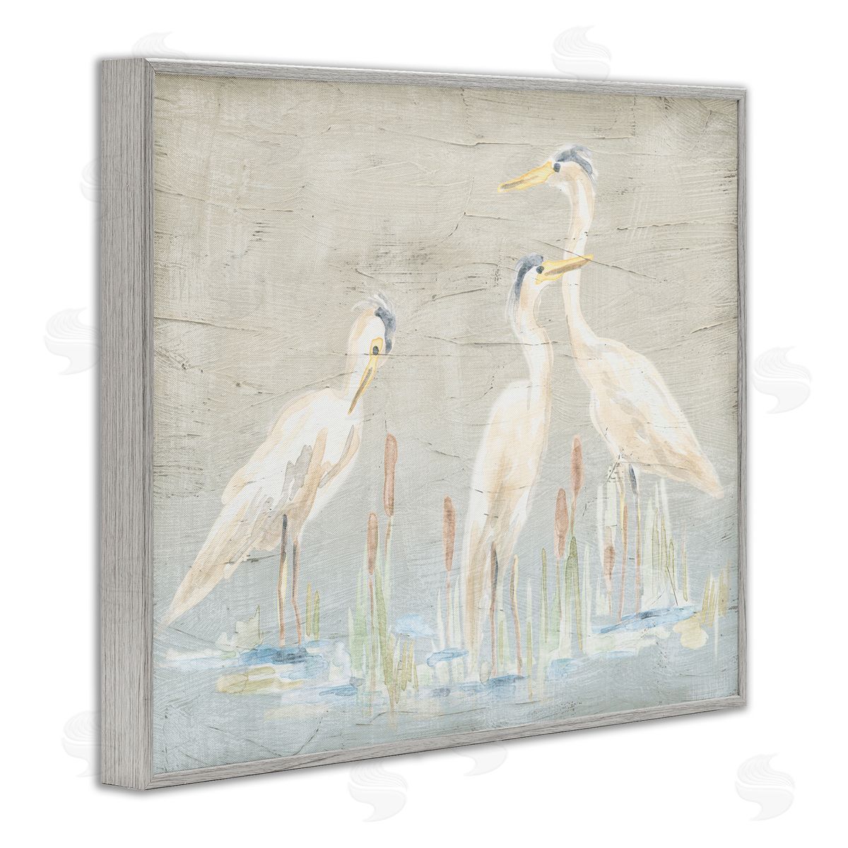 June Erica Vess | Rustic Herons Scene
