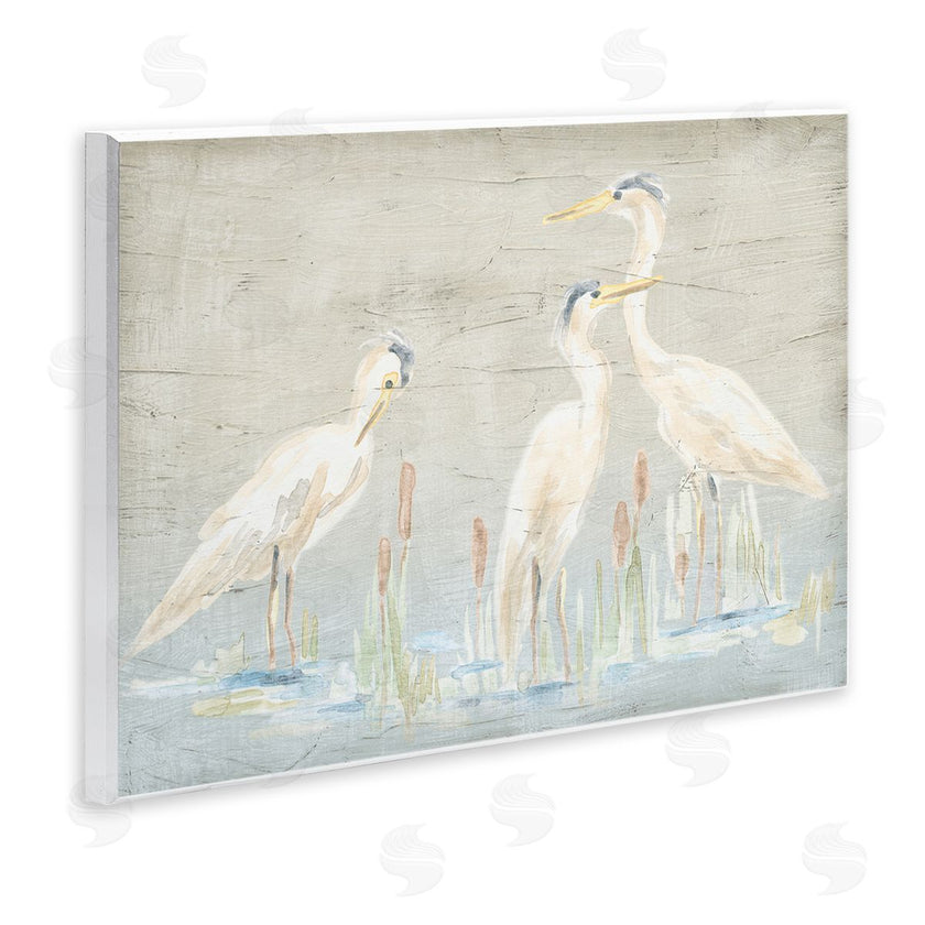 June Erica Vess | Rustic Herons Scene