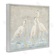 June Erica Vess | Rustic Herons Scene