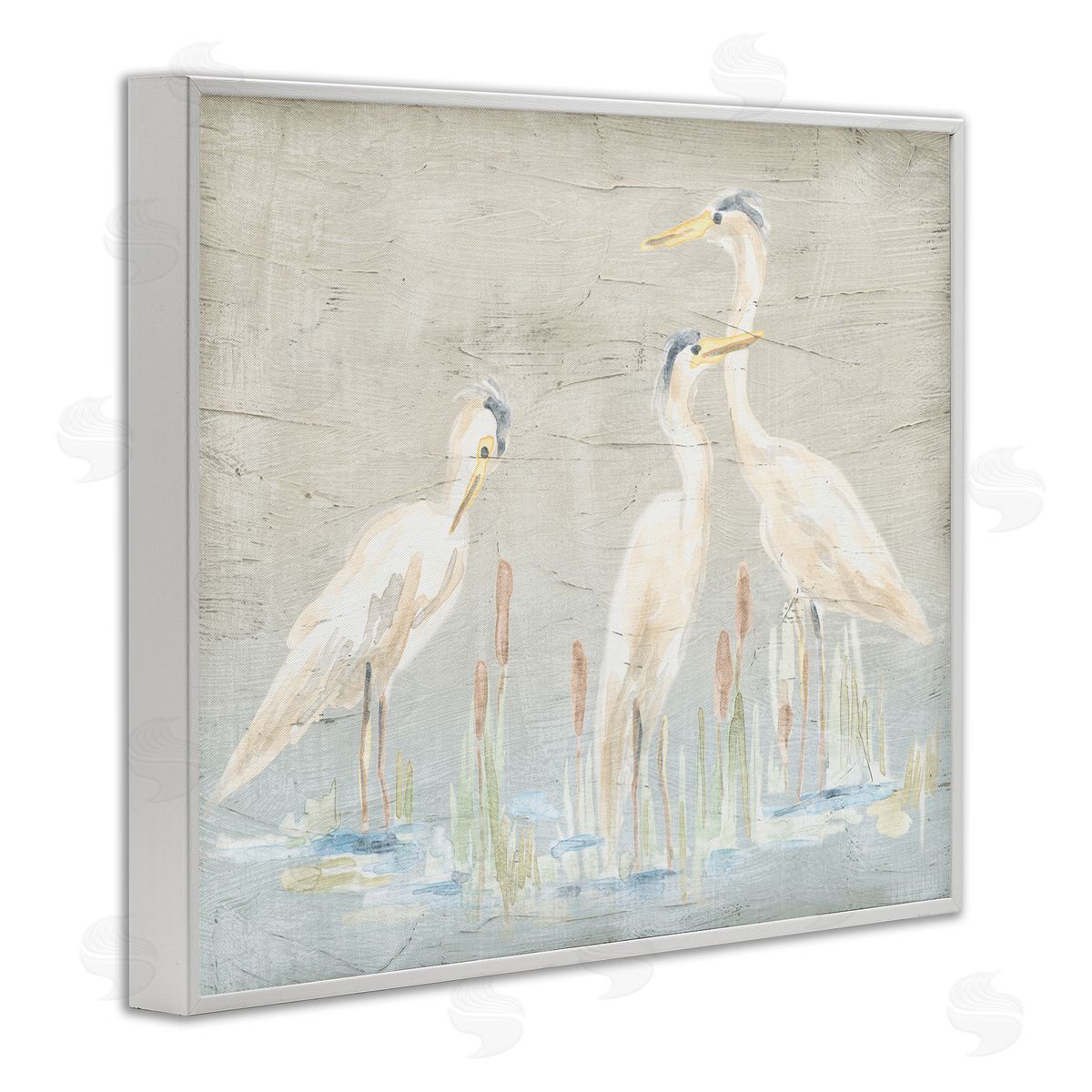 June Erica Vess | Rustic Herons Scene