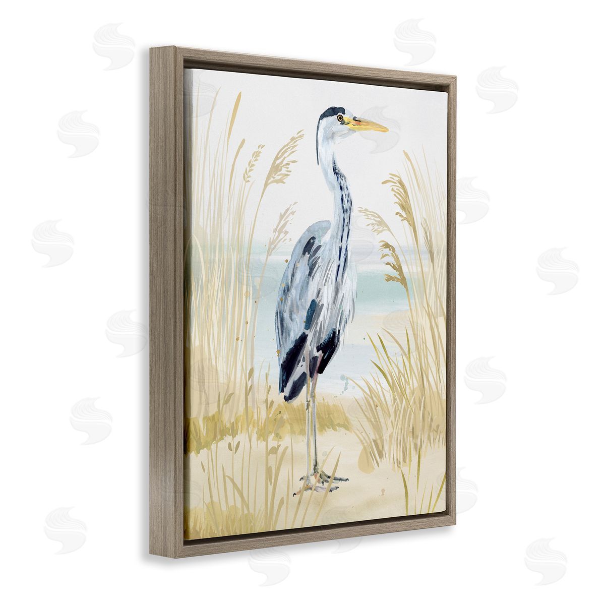 Victoria Barnes | Modern Heron on Beach