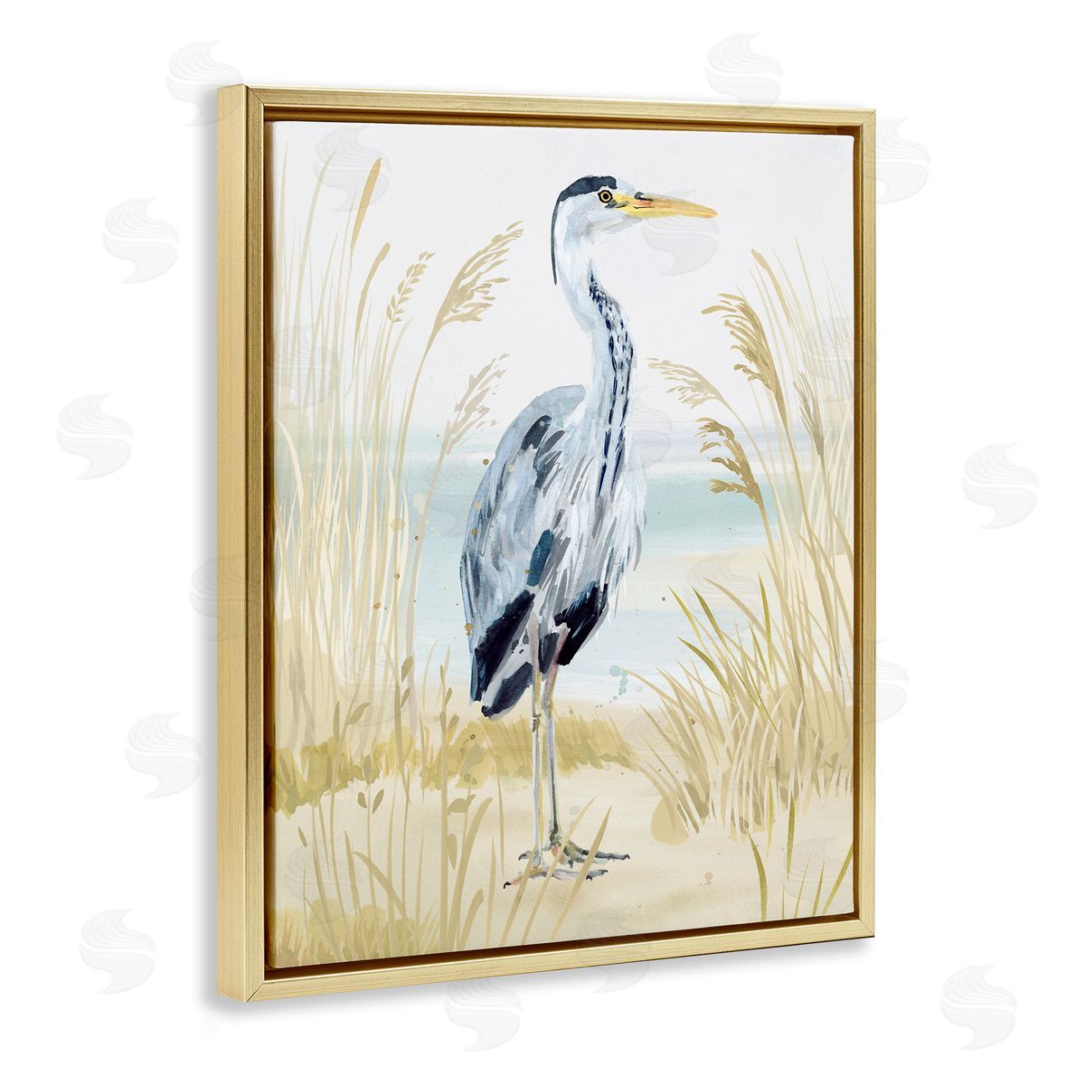 Victoria Barnes | Modern Heron on Beach