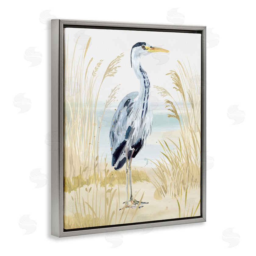 Victoria Barnes | Modern Heron on Beach