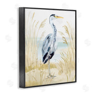 Victoria Barnes | Modern Heron on Beach